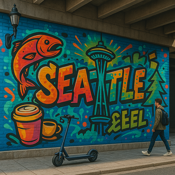 Street Art with Local Symbolism
